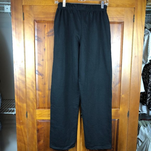 NEW CW Classics Cozy Black Cotton Blend French Terry 2 Piece Set Athleisure - Picture 5 of 16